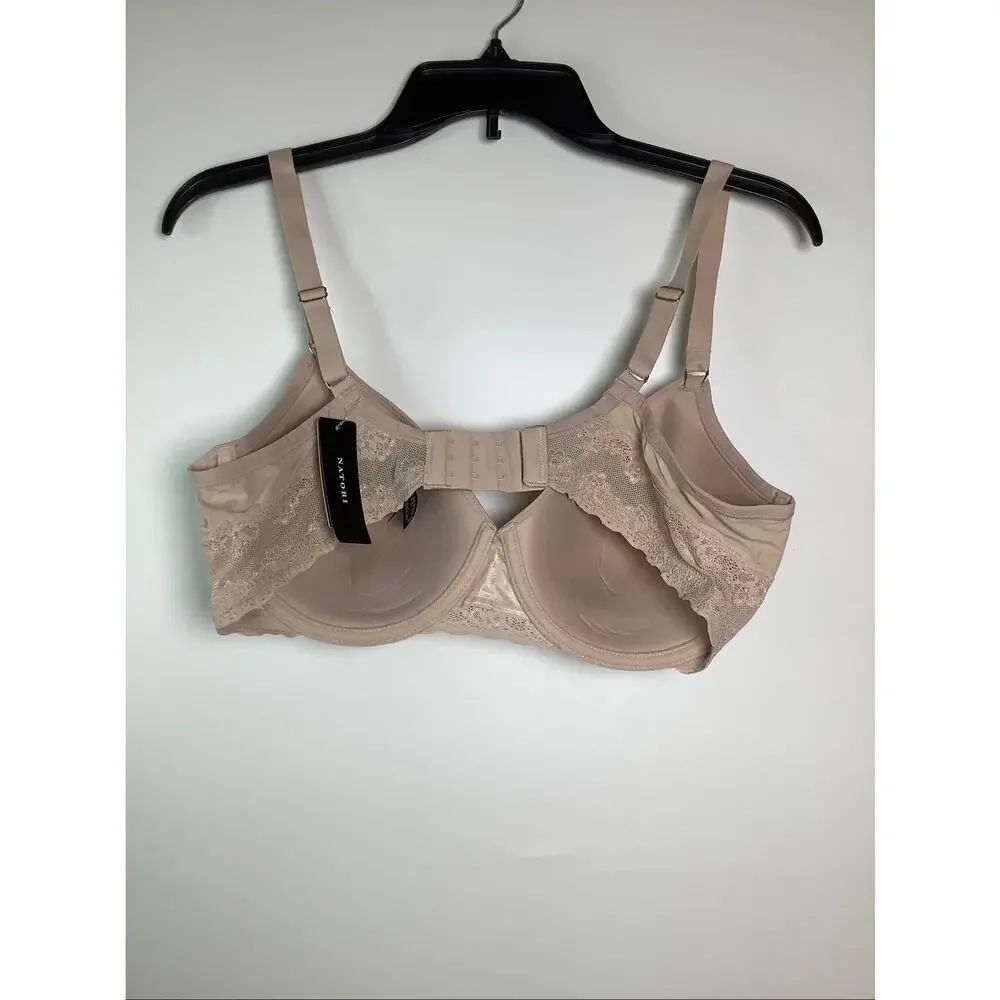 Natori Women's 38D Mocha Bliss Perfection Contour Underwire T Shirt Bra C15-6